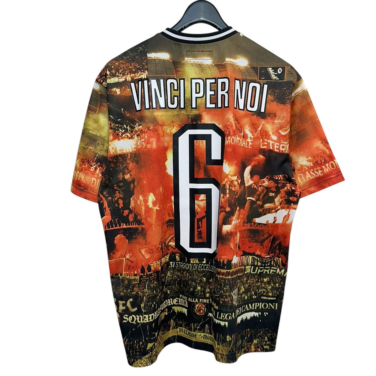 Supreme 25SSVinci Per Noi Soccer Jerseyヴィンチペルノイサッカージャージ 古着・中古-2枚目のアイテム画像