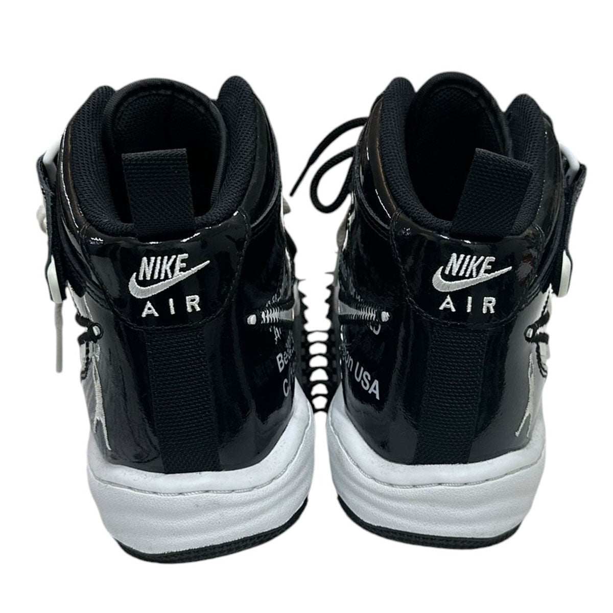 NIKE×OFFWHITE Air Force 1 Mid Sheedエアフォース1 ミッド シードスニーカーDR0500-001 古着・中古-4枚目のアイテム画像