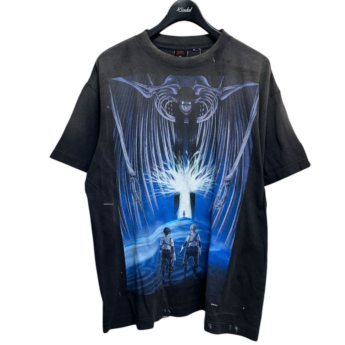 SAINT MICHAEL 26SS進撃の巨人 ATTACK ON TITAN AOT SS TEESM-MK8-0000-C77 古着・中古-1枚目のアイテム画像
