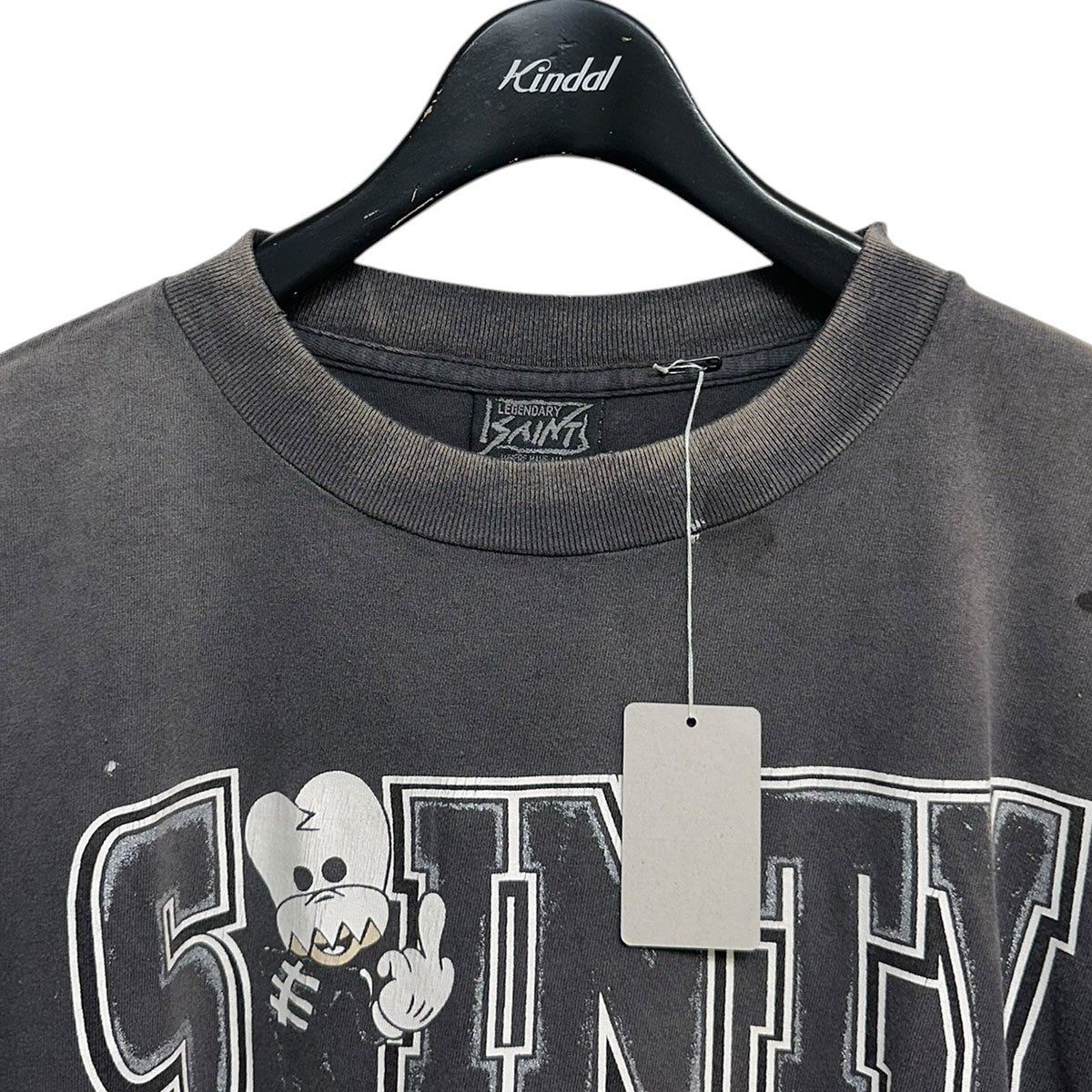 SAINT MICHAEL×BOUNTY HUNTER 26SSBH SS T-SHIRT／SAINTY HUNTERダブルネームプリントTシャツSM-MK8-0000-C29 古着・中古-3枚目のアイテム画像