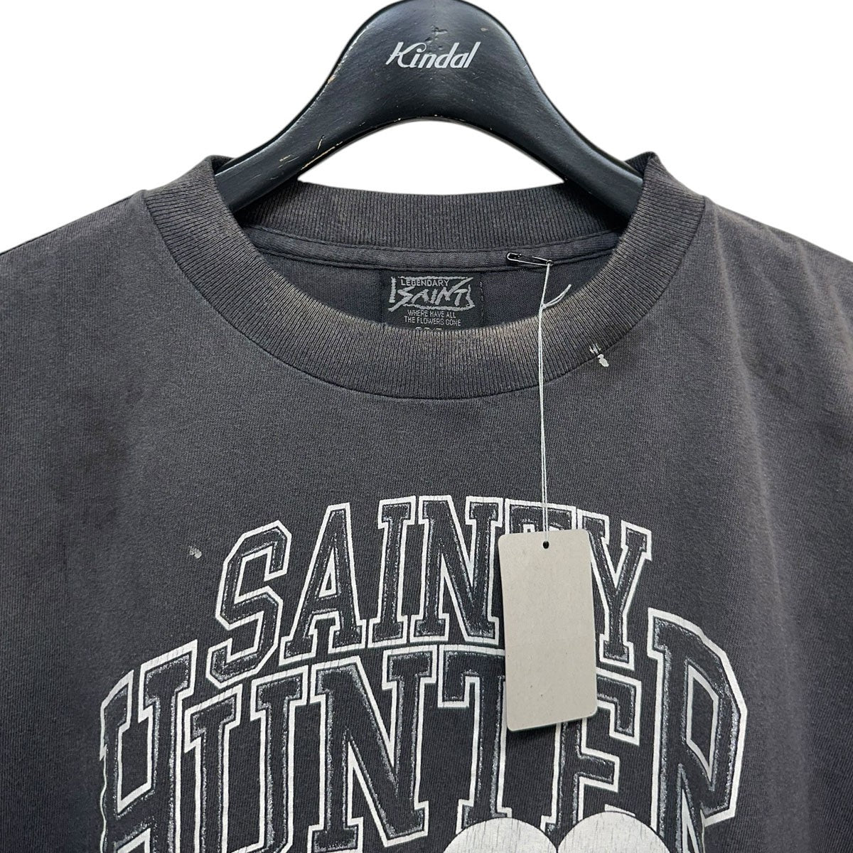 SAINT MICHAEL×BOUNTY HUNTER 26SSBH SS TEE／SKULL-K＆BABY-MダブルネームプリントTシャツSM-MK8-0000-C28 古着・中古-3枚目のアイテム画像