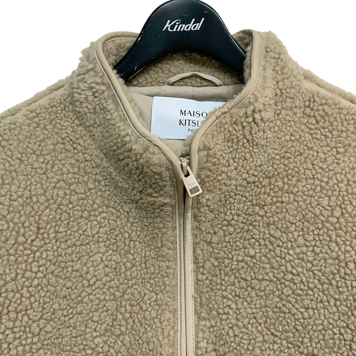 MAISON KITSUNE ジップアップフリースジャケットPM02120WM2028 古着・中古-3枚目のアイテム画像
