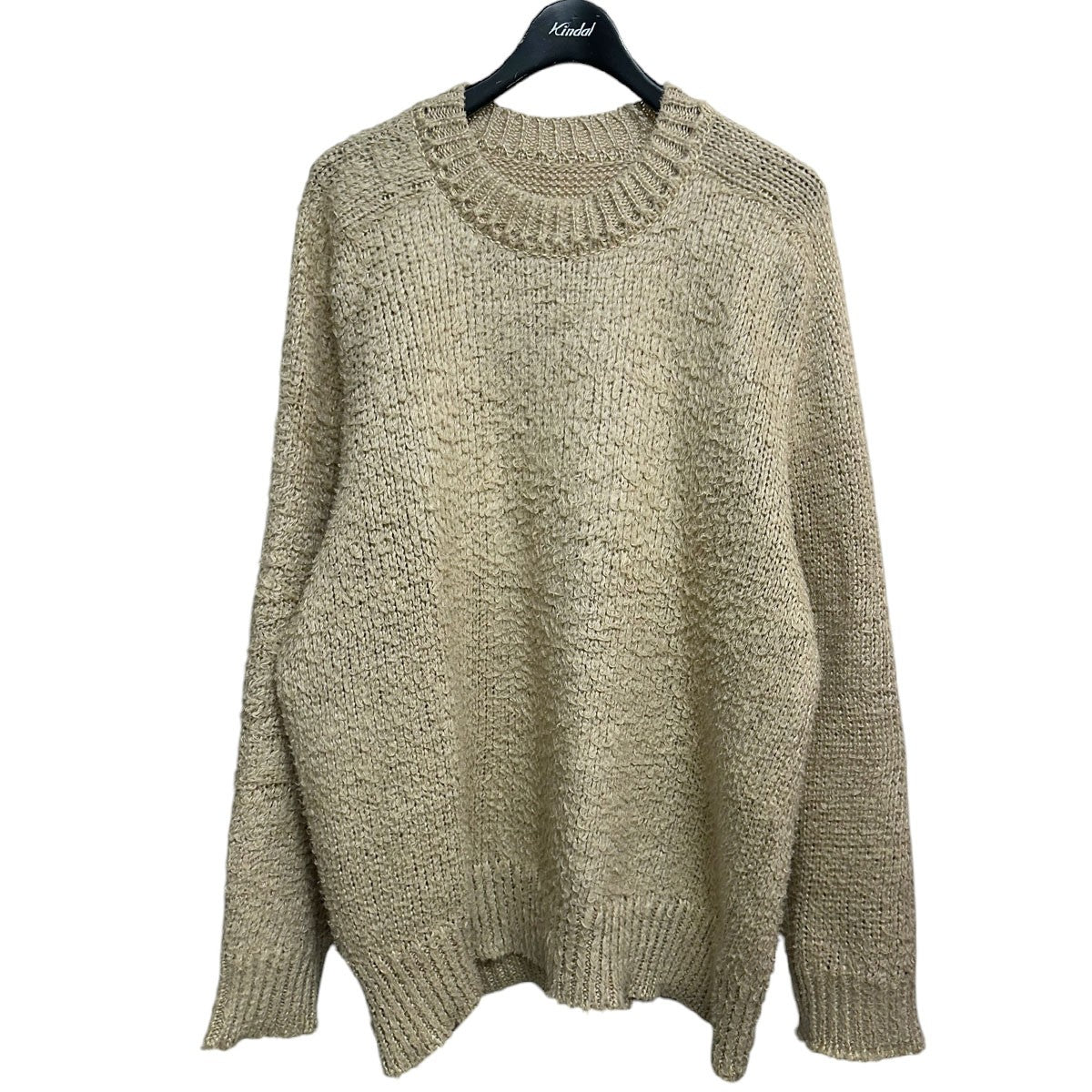Maison Margiela 23SSリネンオーバーサイズブラッシュドセーターS50HL0007 古着・中古-1枚目のアイテム画像