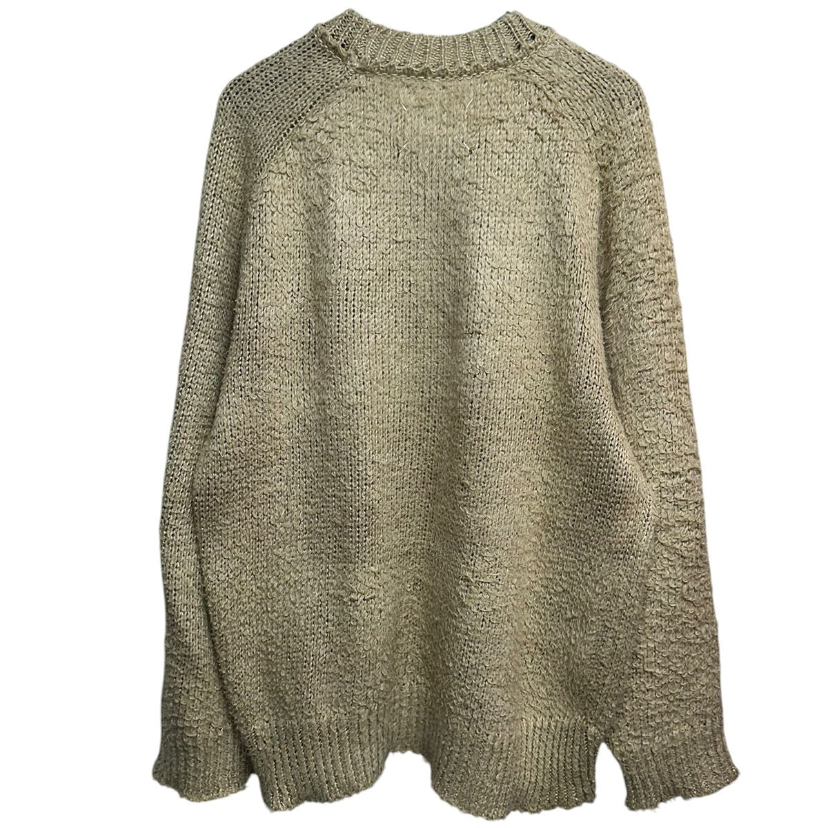 Maison Margiela 23SSリネンオーバーサイズブラッシュドセーターS50HL0007 古着・中古-2枚目のアイテム画像