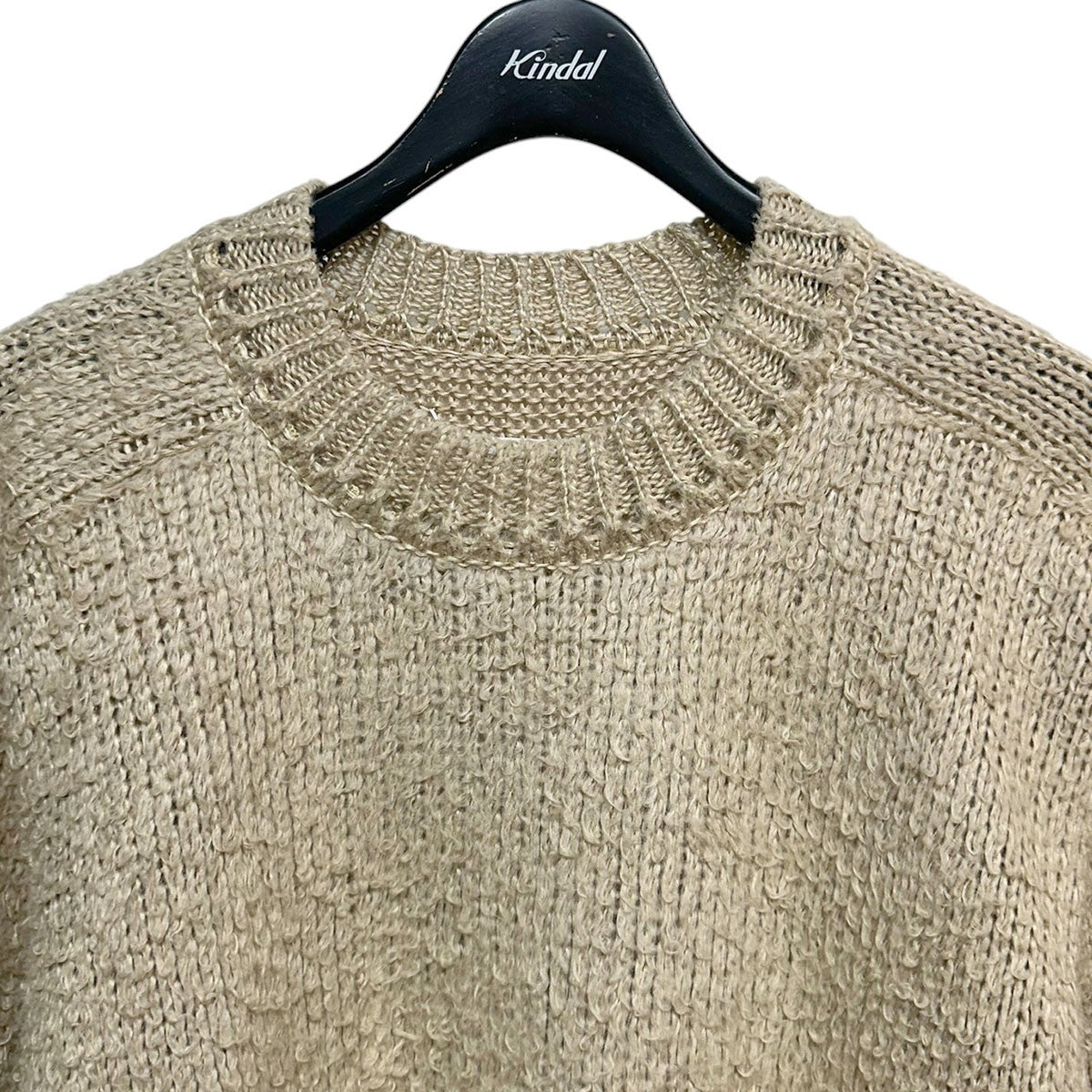 Maison Margiela 23SSリネンオーバーサイズブラッシュドセーターS50HL0007 古着・中古-3枚目のアイテム画像