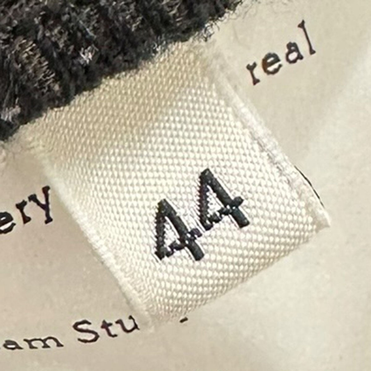 WALES BONNER Raga Pleated Trouserウールカシミヤワイドトラウザー 古着・中古-4枚目のアイテム画像