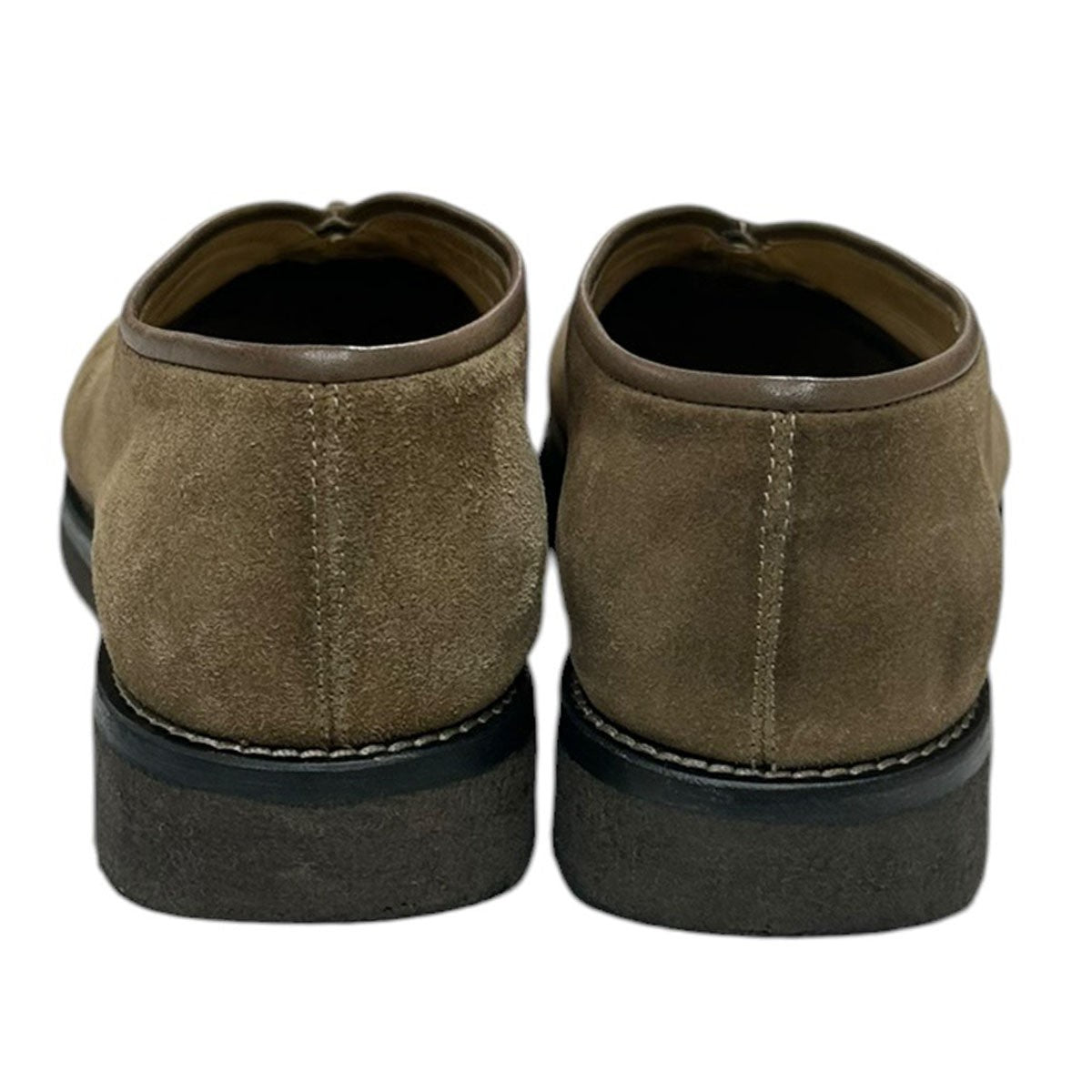 LEMAIRE PIPED CREPE SLIPPERSクレープソールスウェードシューズ 古着・中古-4枚目のアイテム画像
