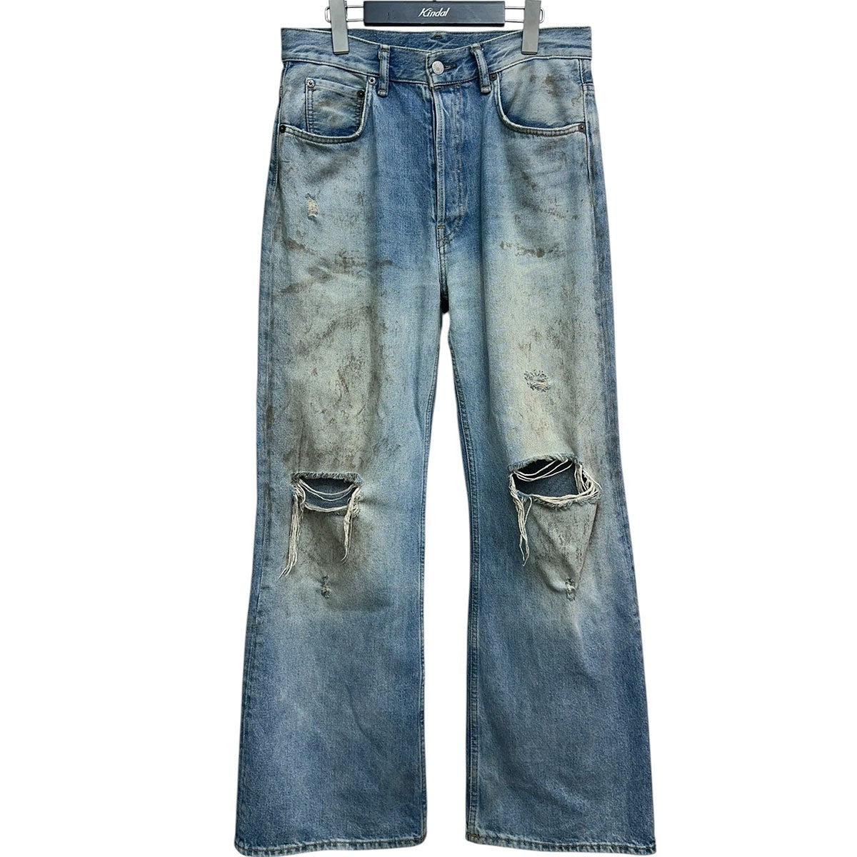 ACNE STUDIOS 2021M PenicillinダメージデニムパンツB00317 古着・中古-1枚目のアイテム画像