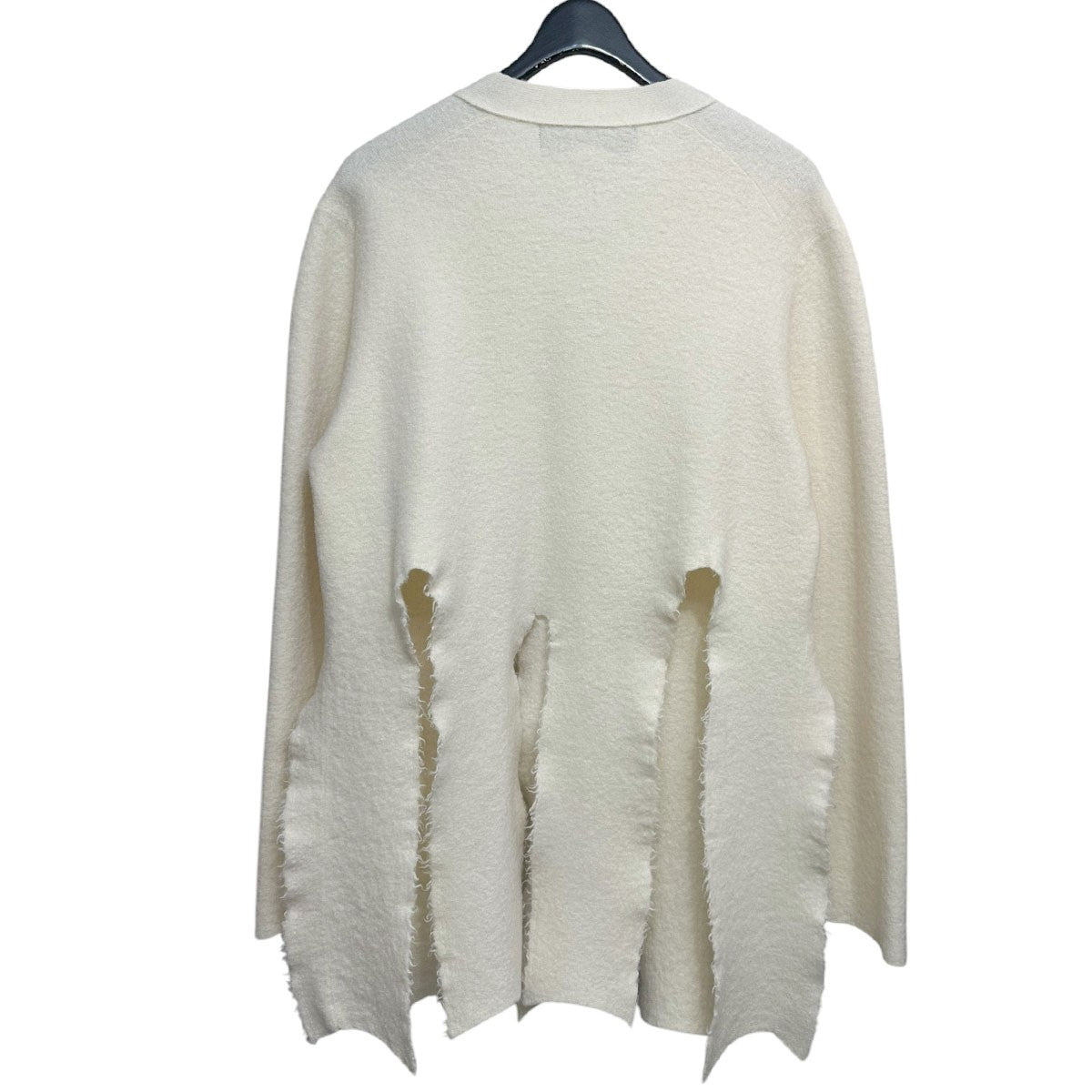COMME des GARCONS HOMME PLUS 24AWWorsted Wool Cardigan裾加工ウールカーディガンPN-N009 古着・中古-2枚目のアイテム画像