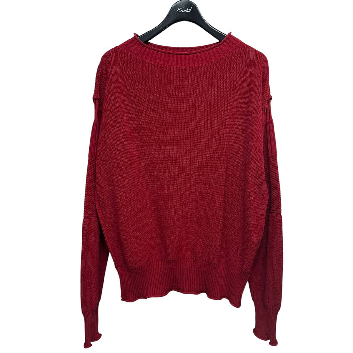 Maison Margiela ボートネックハイゲージニットセーターS50HA0785 古着・中古-1枚目のアイテム画像