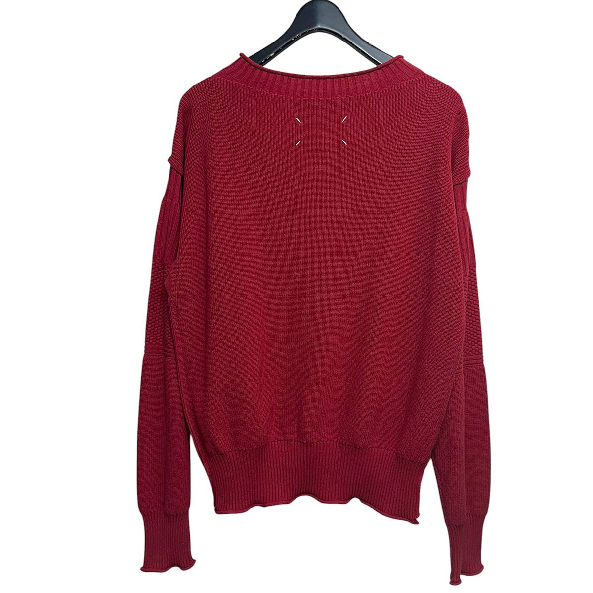 Maison Margiela ボートネックハイゲージニットセーターS50HA0785 古着・中古-2枚目のアイテム画像