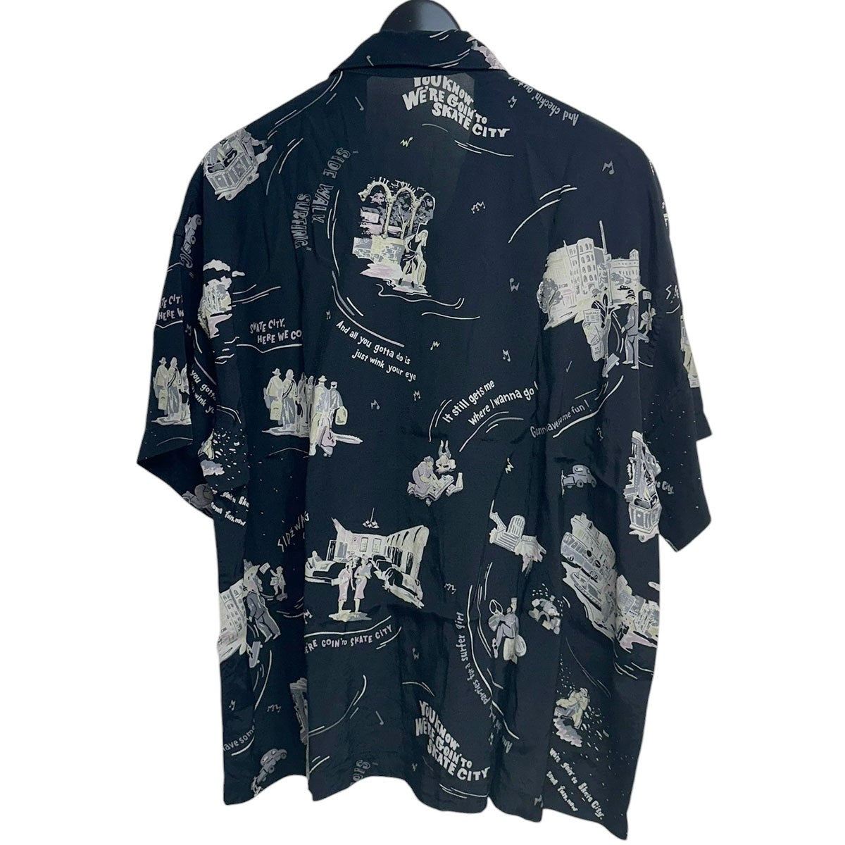 Porter Classic ALOHA SHIRT SKATEBOARDINGアロハシャツ 古着・中古-2枚目のアイテム画像