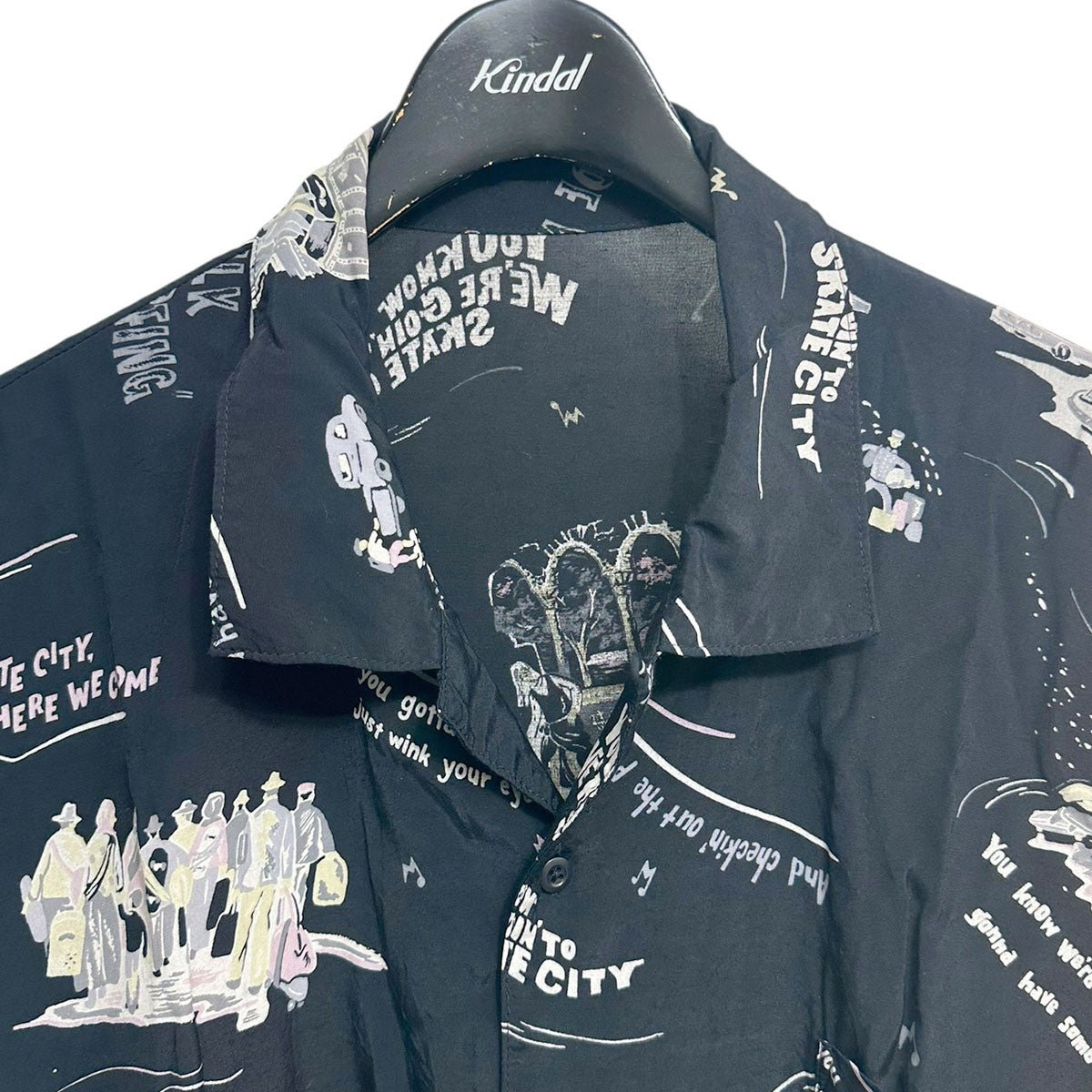 Porter Classic ALOHA SHIRT SKATEBOARDINGアロハシャツ 古着・中古-3枚目のアイテム画像