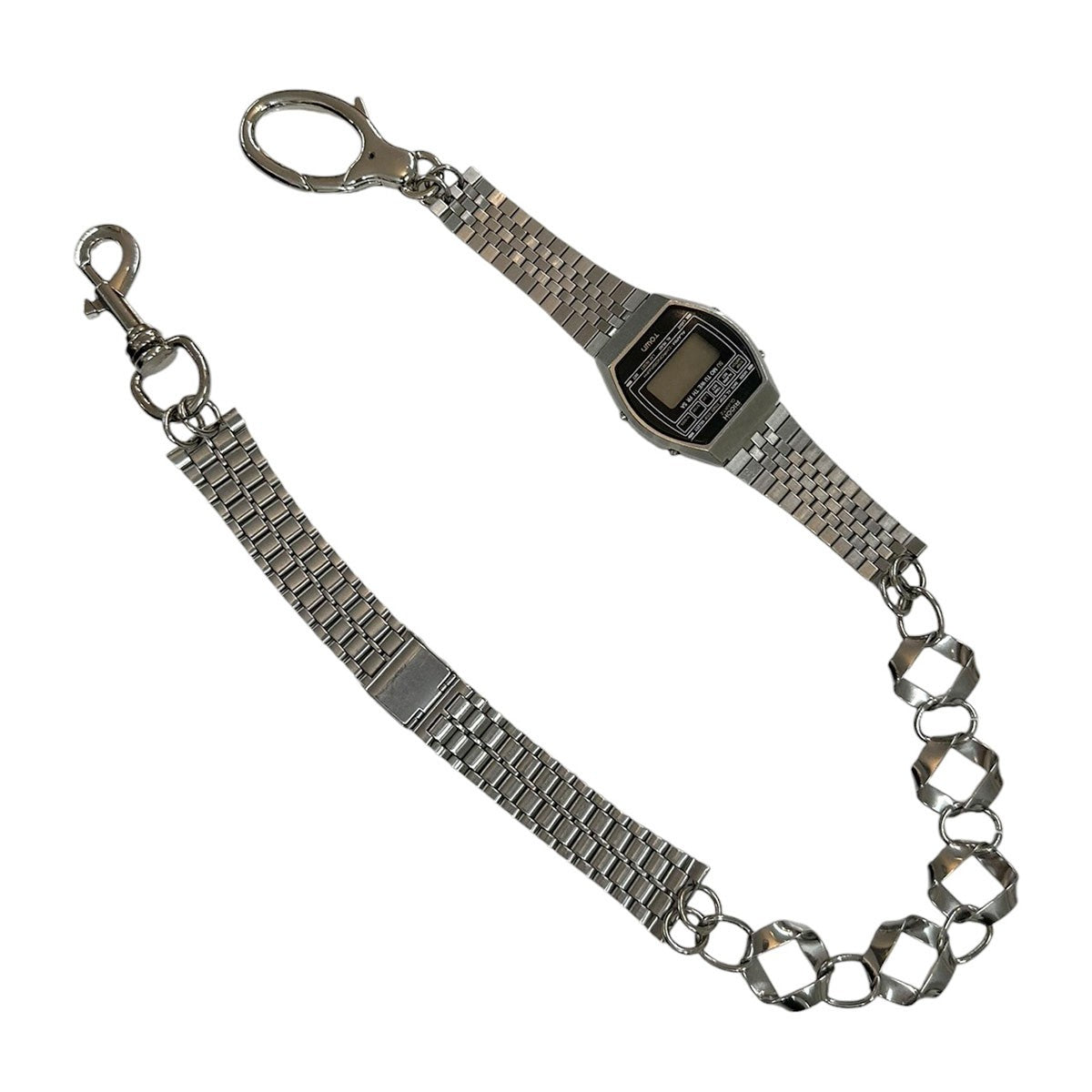 HIDAKA WATCH BELT LINKS CHAINヴィンテージウォッチリメイクウォレットチェーン 古着・中古-1枚目のアイテム画像