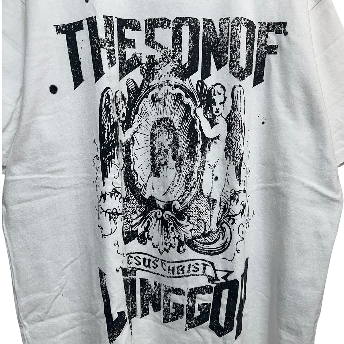 SOMEIT S．O．G VINTAGE TEEヴィンテージ加工プリントTシャツ 古着・中古-4枚目のアイテム画像