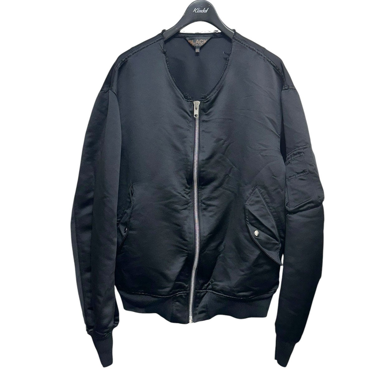 BLACK COMME des GARCONS 24SSエステルヘビーサテン MA-11M-J002 古着・中古-1枚目のアイテム画像