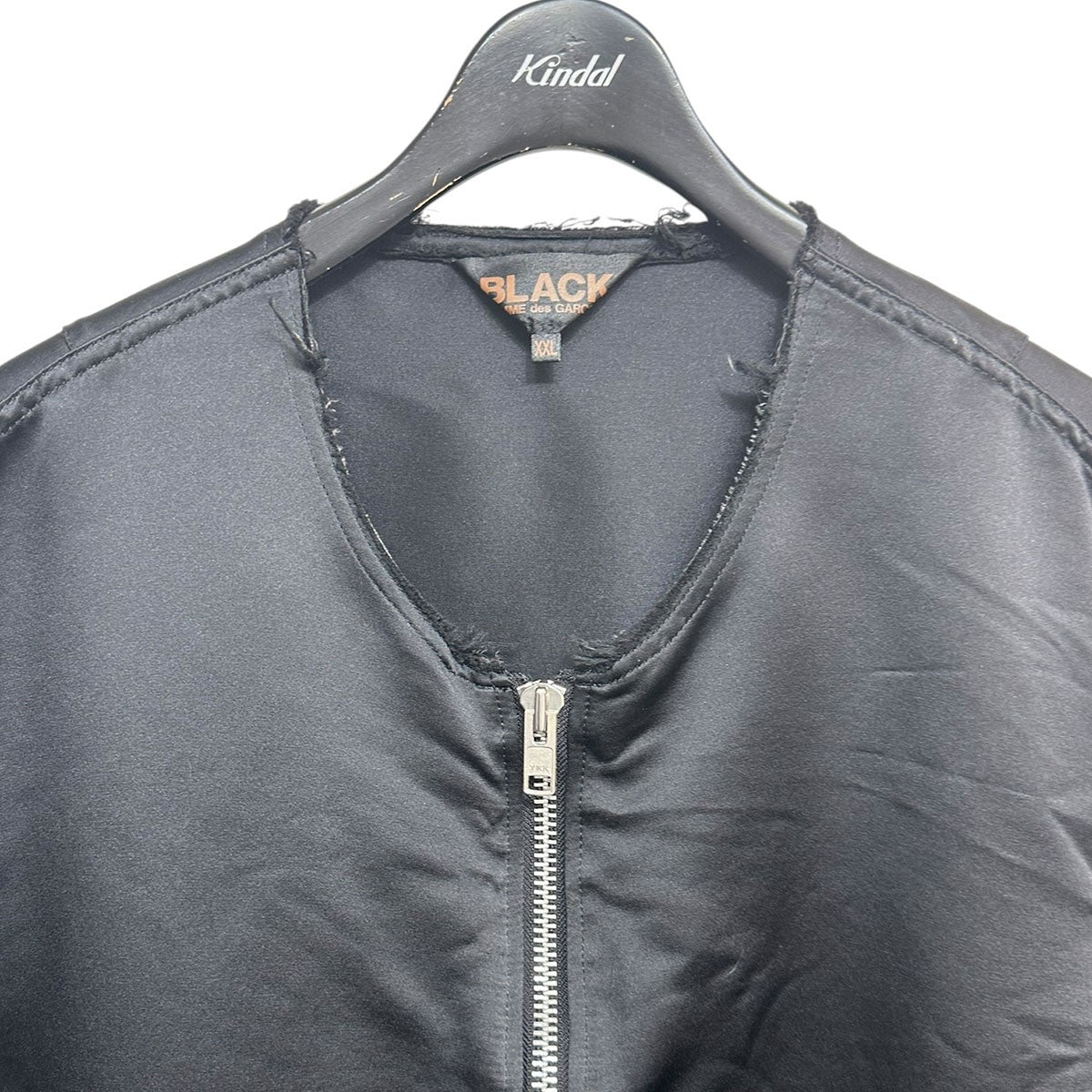 BLACK COMME des GARCONS 24SSエステルヘビーサテン MA-11M-J002 古着・中古-3枚目のアイテム画像
