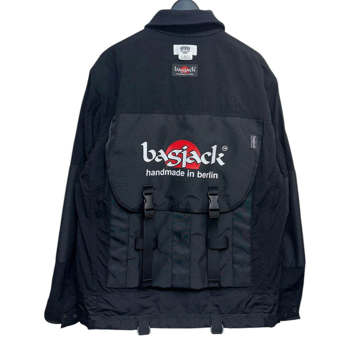 eye JUNYA WATANABE MAN×bagjack 25SSREVERSIBLE COVER ALLリバーシブルカバーオールWO-J901 古着・中古-1枚目のアイテム画像
