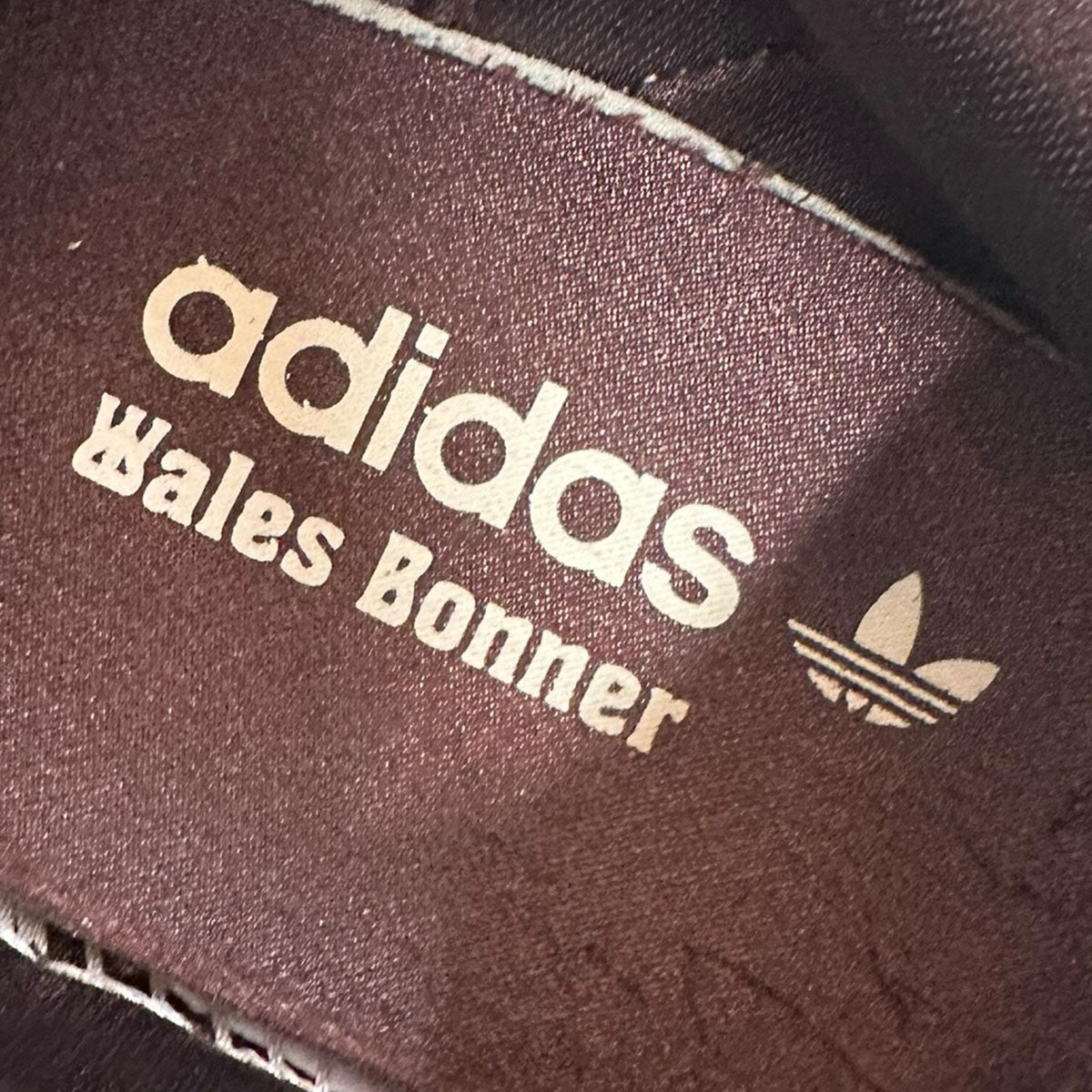 adidas×WALES BONNER superstar Wonder White／Collegiate Navy／Night RedダブルネームスーパースタースニーカーJP7161 古着・中古-7枚目のアイテム画像
