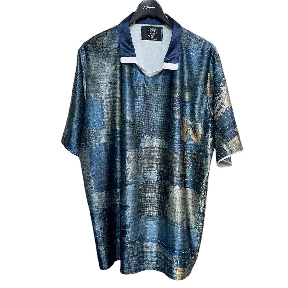 【極美品】パリ・サンジェルマン PLJ BORO PRINTED PIATE Ｍ PARIS SAINT GERMAIN(パリサンジェルマン) PLJ BORO PRINTED JERSEY