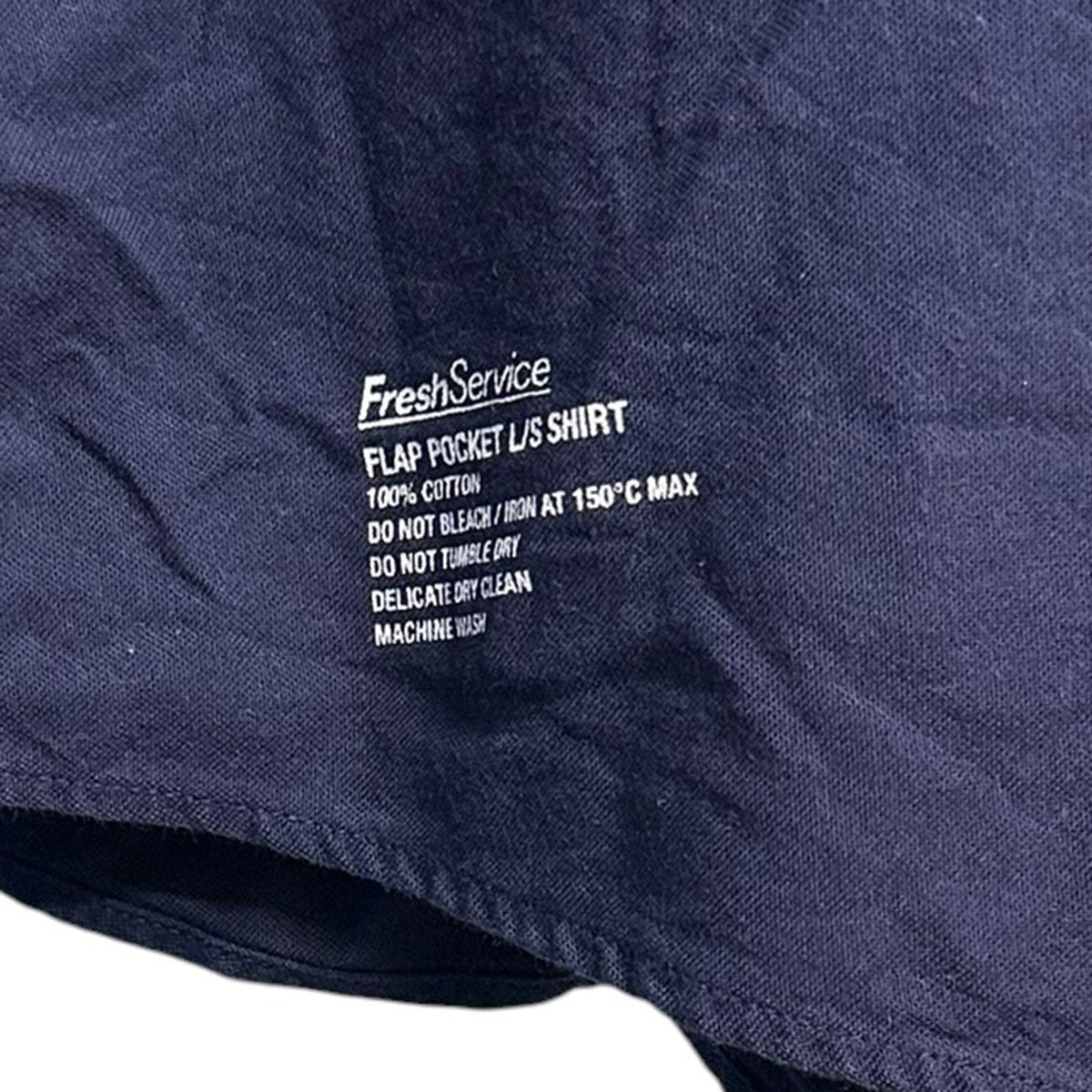 FreshService OXFORD FLAP POCKET L／S SHIRTFSW-21-SH 66 古着・中古-4枚目のアイテム画像