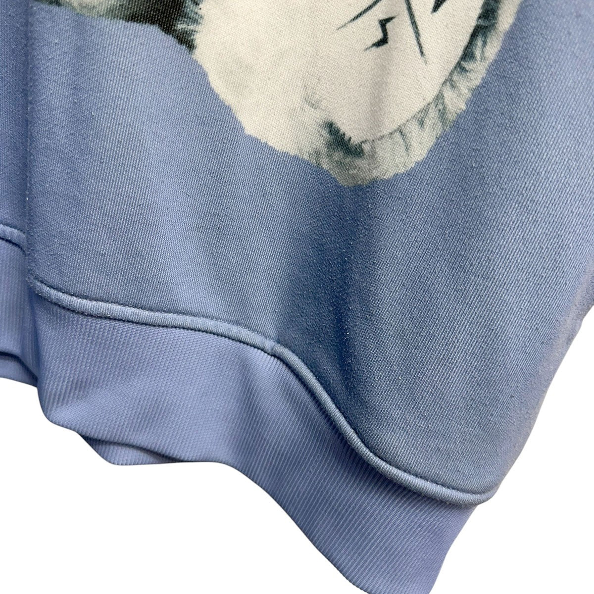 TRAVAS TOKYO Punkish bear shoulder zip H／S hoodieパンキッシュベアショルダージップハーフスリーブフーディーTR22-E09 古着・中古-5枚目のアイテム画像