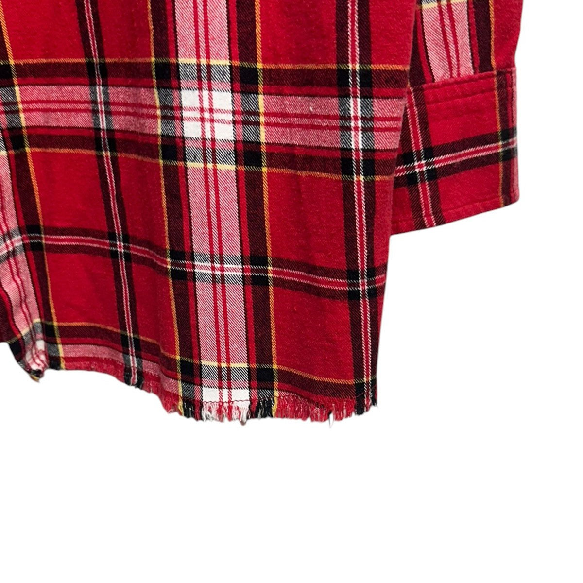 TRAVAS TOKYO REVENGE PUNKS Necktie shirtsネクタイ付きチェックシャツTR23-G02 古着・中古-6枚目のアイテム画像