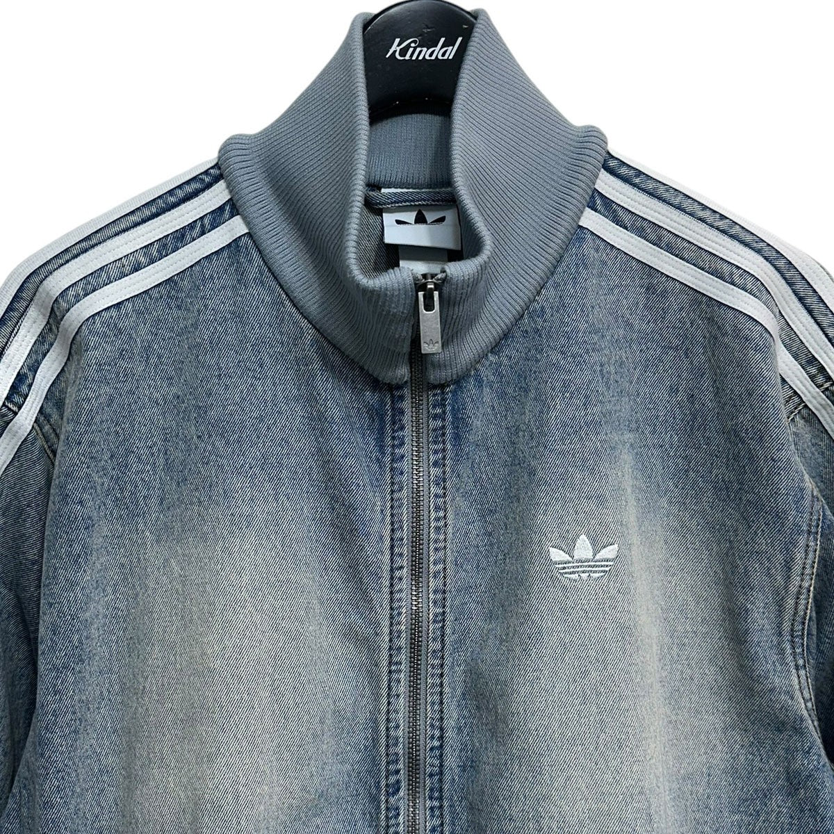 adidas 26SSTRACK TOP ATMOS DENIM FIREBIRDATOMOS別注デニムトラックジャケットKS2227 古着・中古-3枚目のアイテム画像