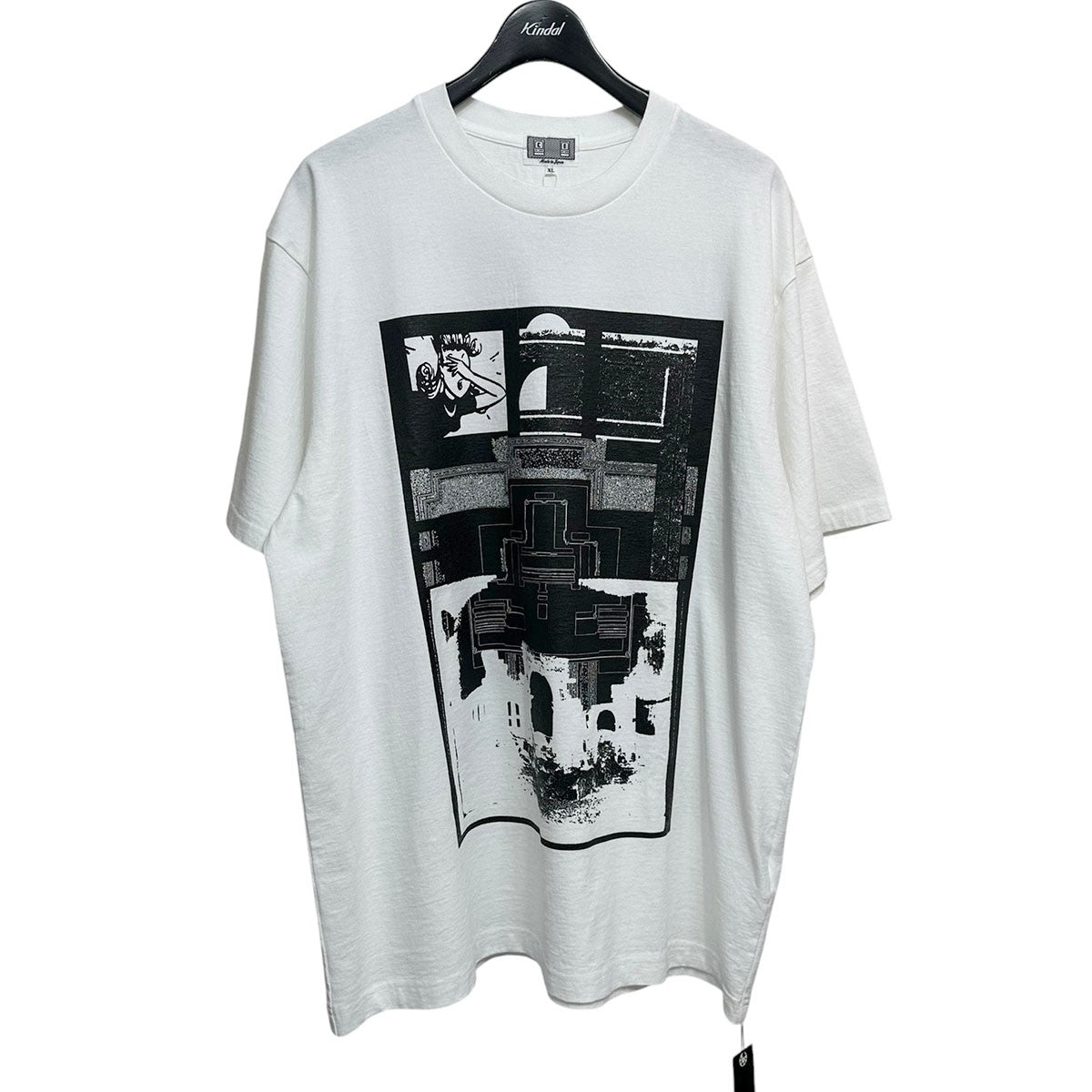 26SSMD Cabeat Aedificator TグラフィックプリントTシャツ