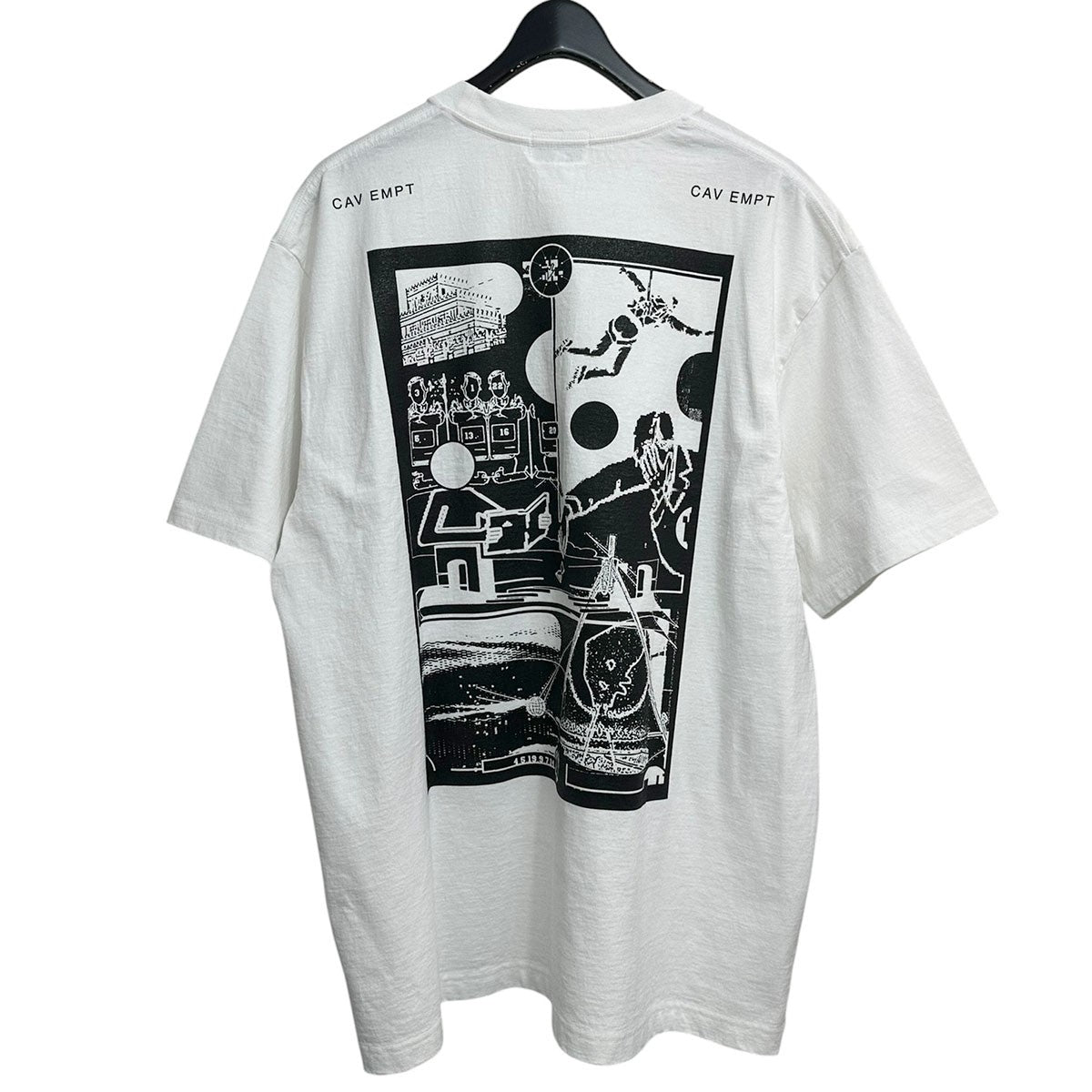 26SSMD Cabeat Aedificator TグラフィックプリントTシャツ