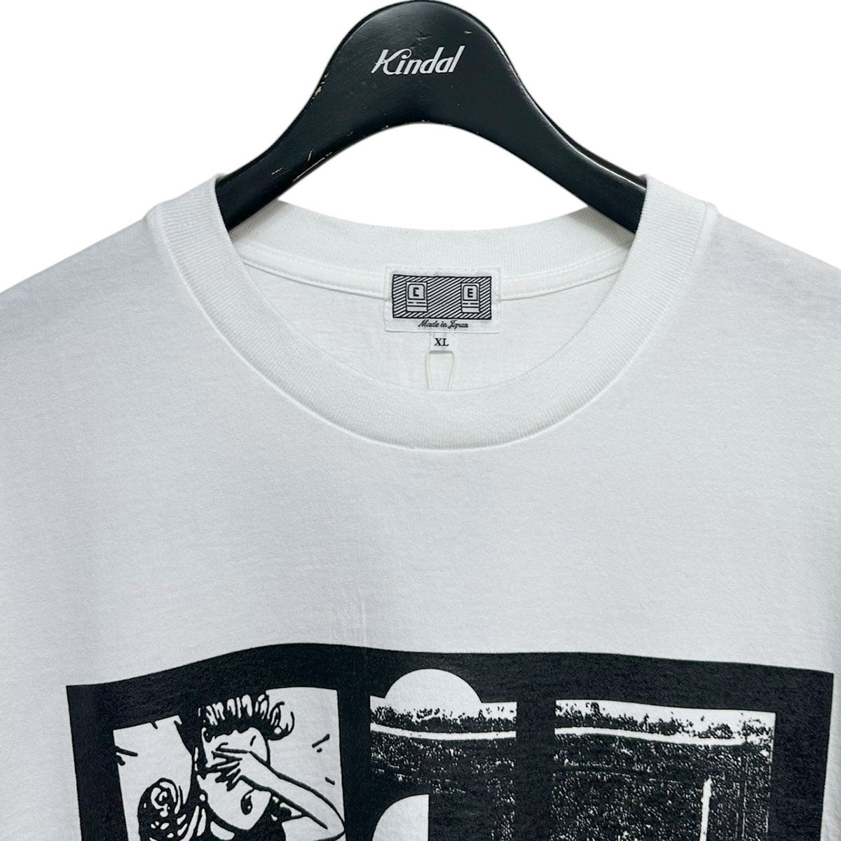 26SSMD Cabeat Aedificator TグラフィックプリントTシャツ
