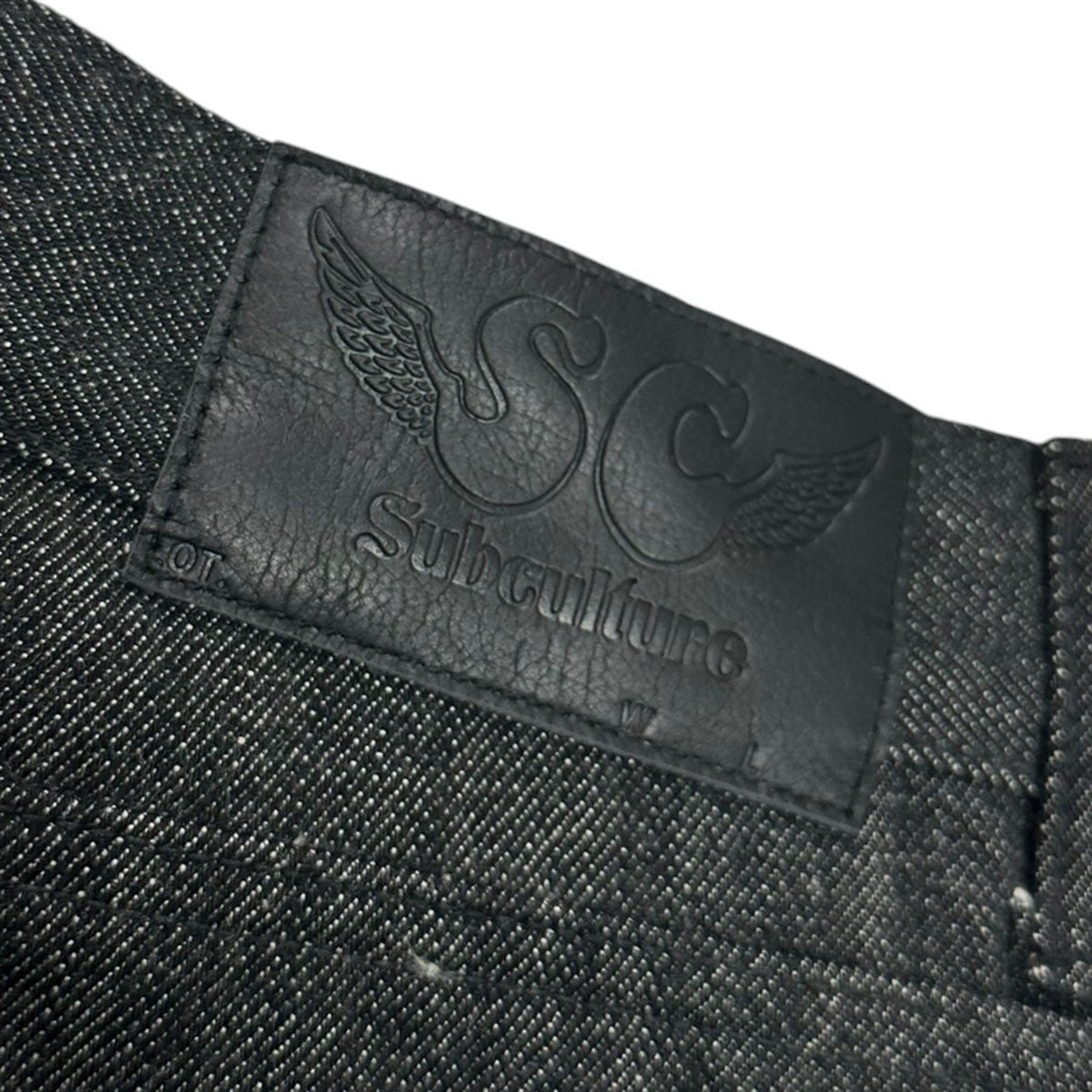 Subculture 26SSDENIM PANTS S01XX BLACK ／ RIGIDデニムパンツSCPT-CL11 古着・中古-5枚目のアイテム画像