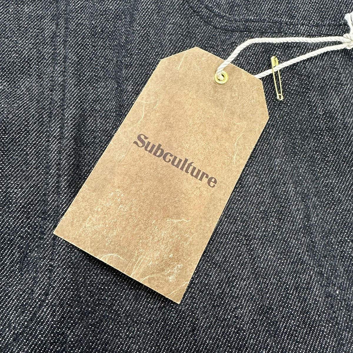Subculture 26SSDENIM PANTS S01XX BLACK ／ RIGIDデニムパンツSCPT-CL11 古着・中古-6枚目のアイテム画像
