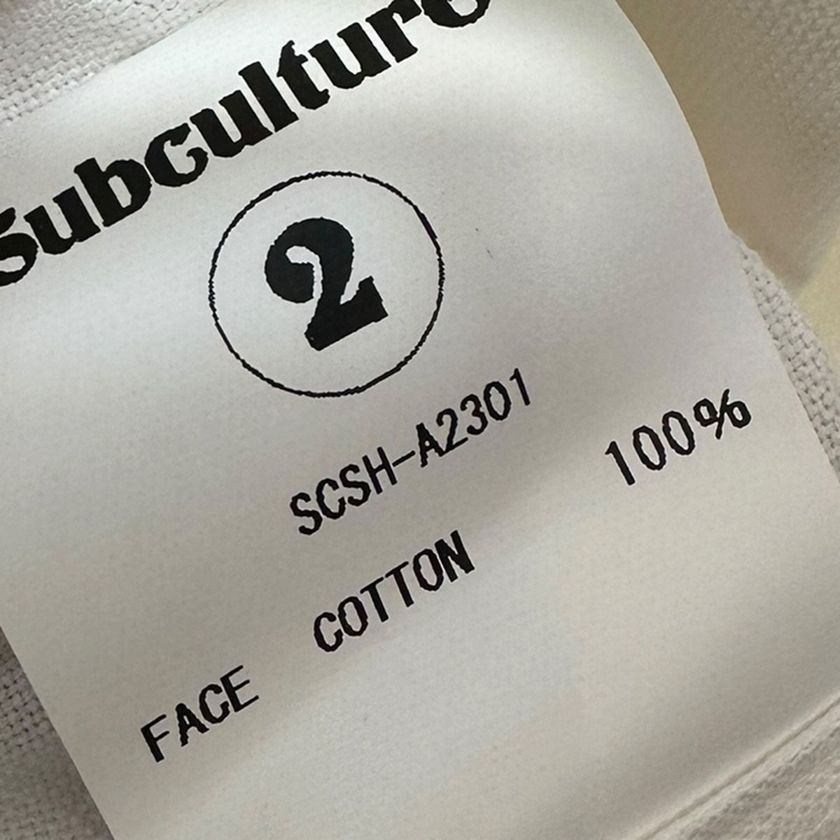 Subculture Oxford ShirtオックスフォードシャツSCSH-A2301 古着・中古-5枚目のアイテム画像