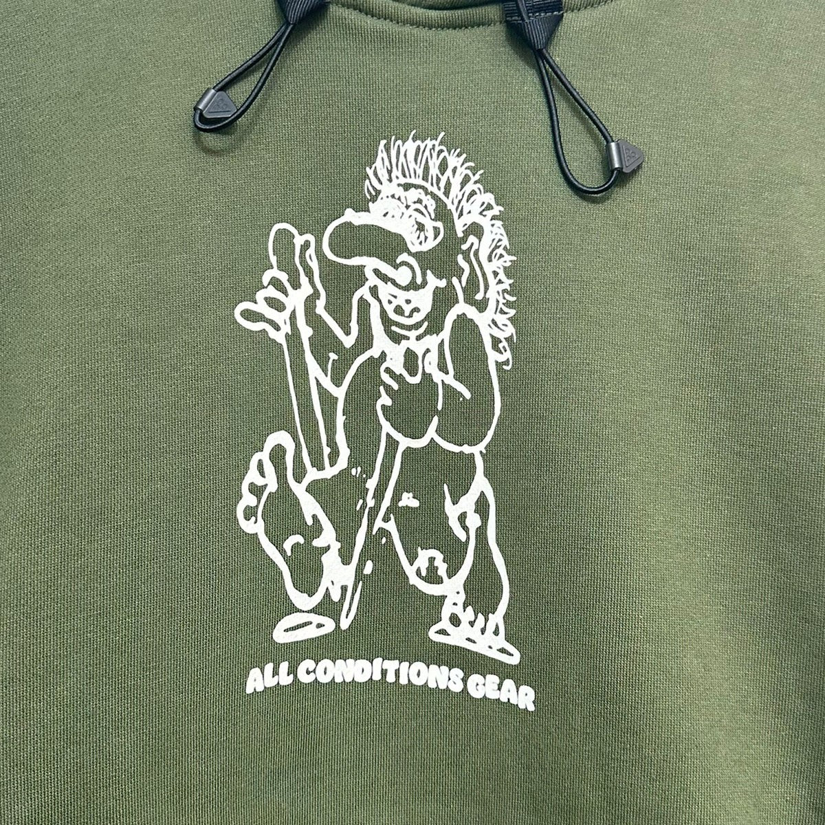 NIKE ACG AS U ACG TF FLC HD TROLL GPXナイキ トロール グラフィック フリース トップDJ1431-325 古着・中古-4枚目のアイテム画像