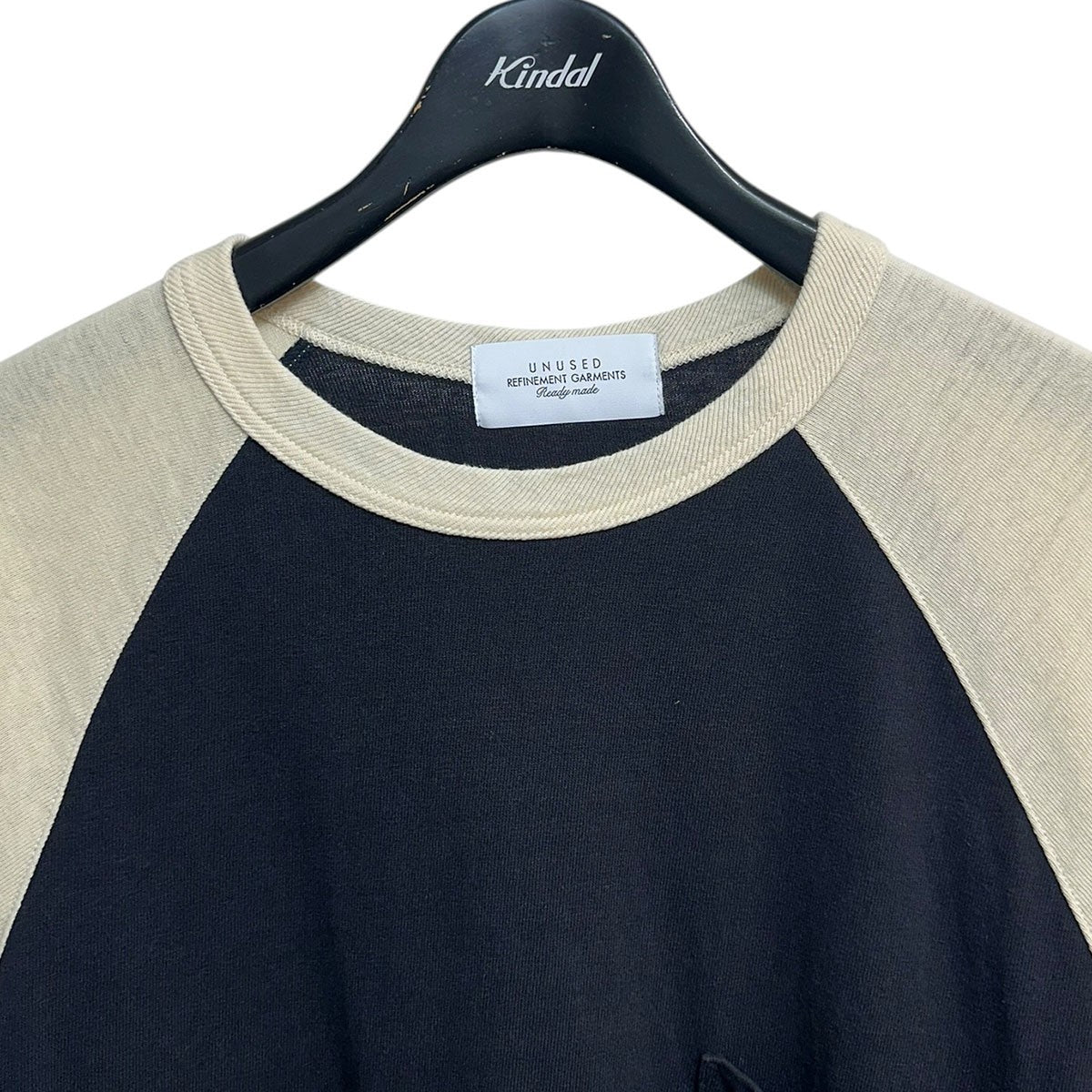UNUSED 25SSRaglan long sleeve T-shirtラグラン長袖TシャツUS2475 古着・中古-3枚目のアイテム画像