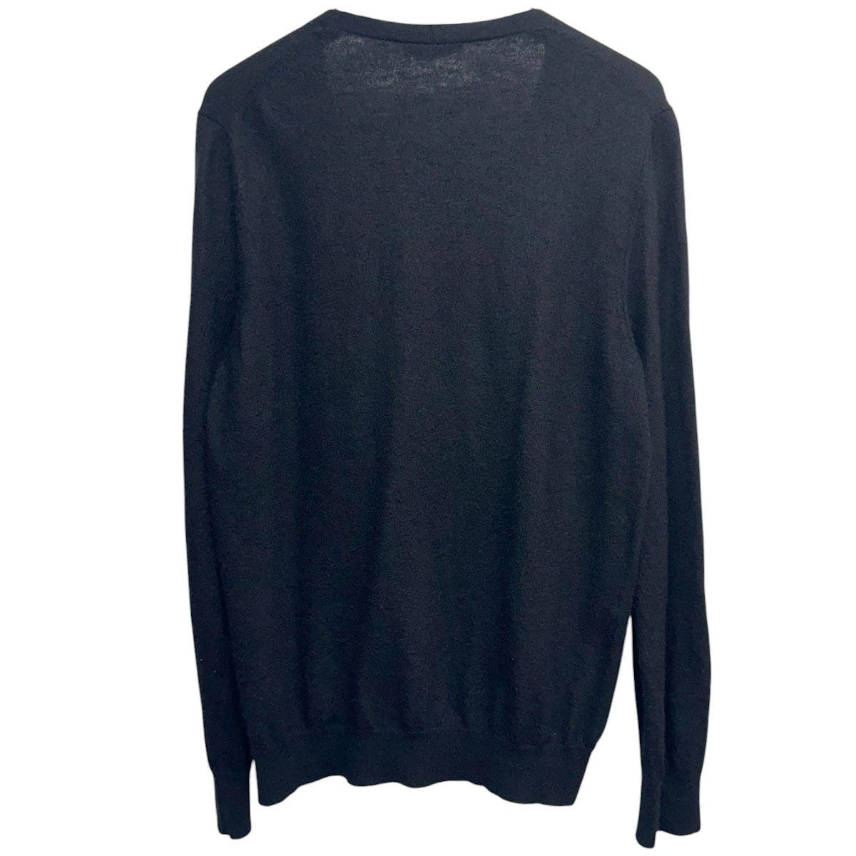 ALEXANDER McQUEEN スカルワンポイントカシミヤカーディガン 古着・中古-2枚目のアイテム画像