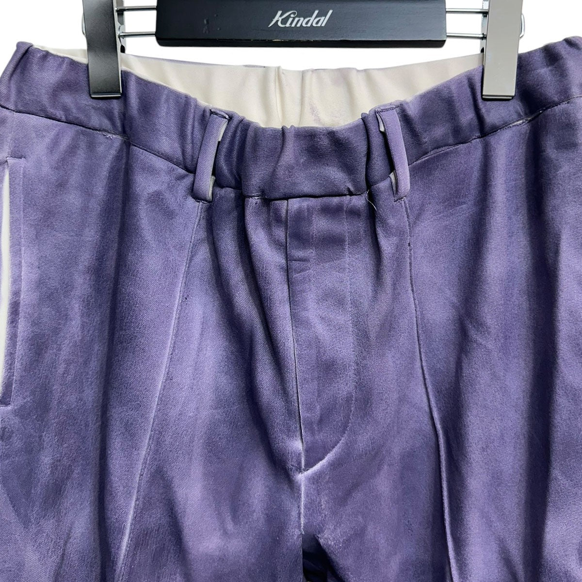 TAAKK LEATHER COATING JERSEY TRACK PANTSTA23SS-PT028 古着・中古-3枚目のアイテム画像