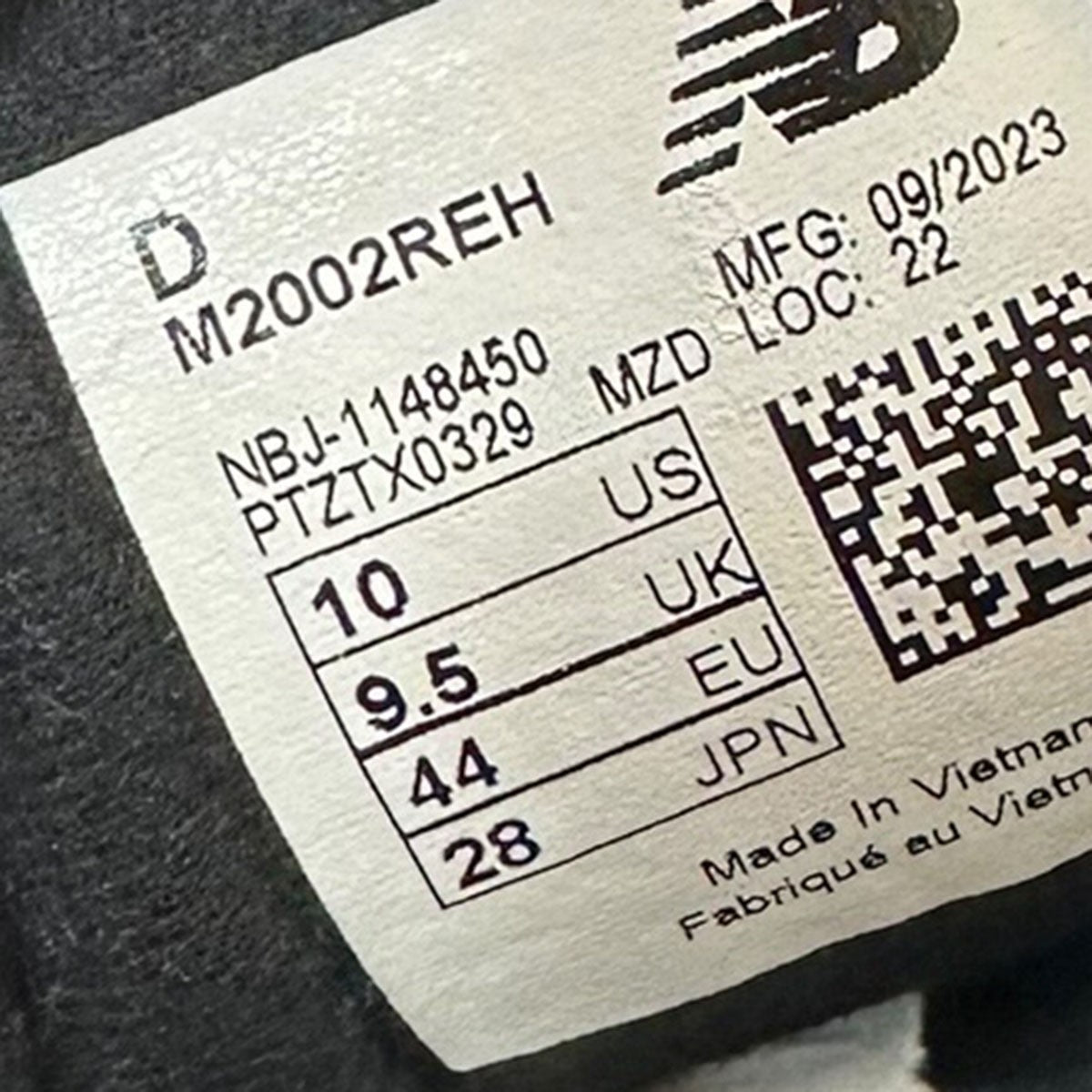 NEW BALANCE M2002REHスニーカー 古着・中古-7枚目のアイテム画像