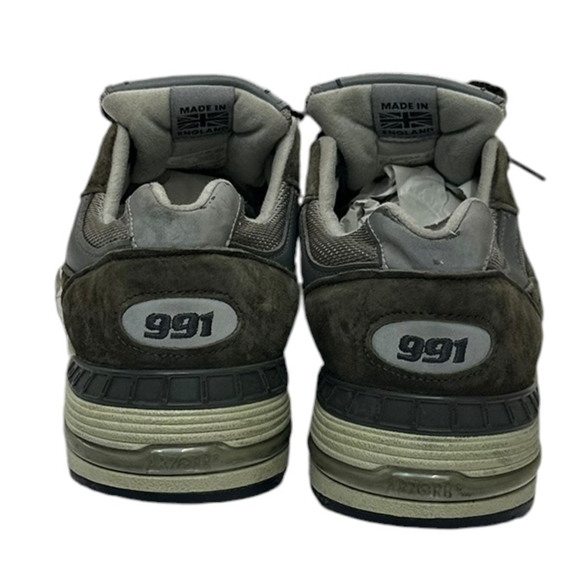 NEW BALANCE M991OLGスニーカー 古着・中古-3枚目のアイテム画像