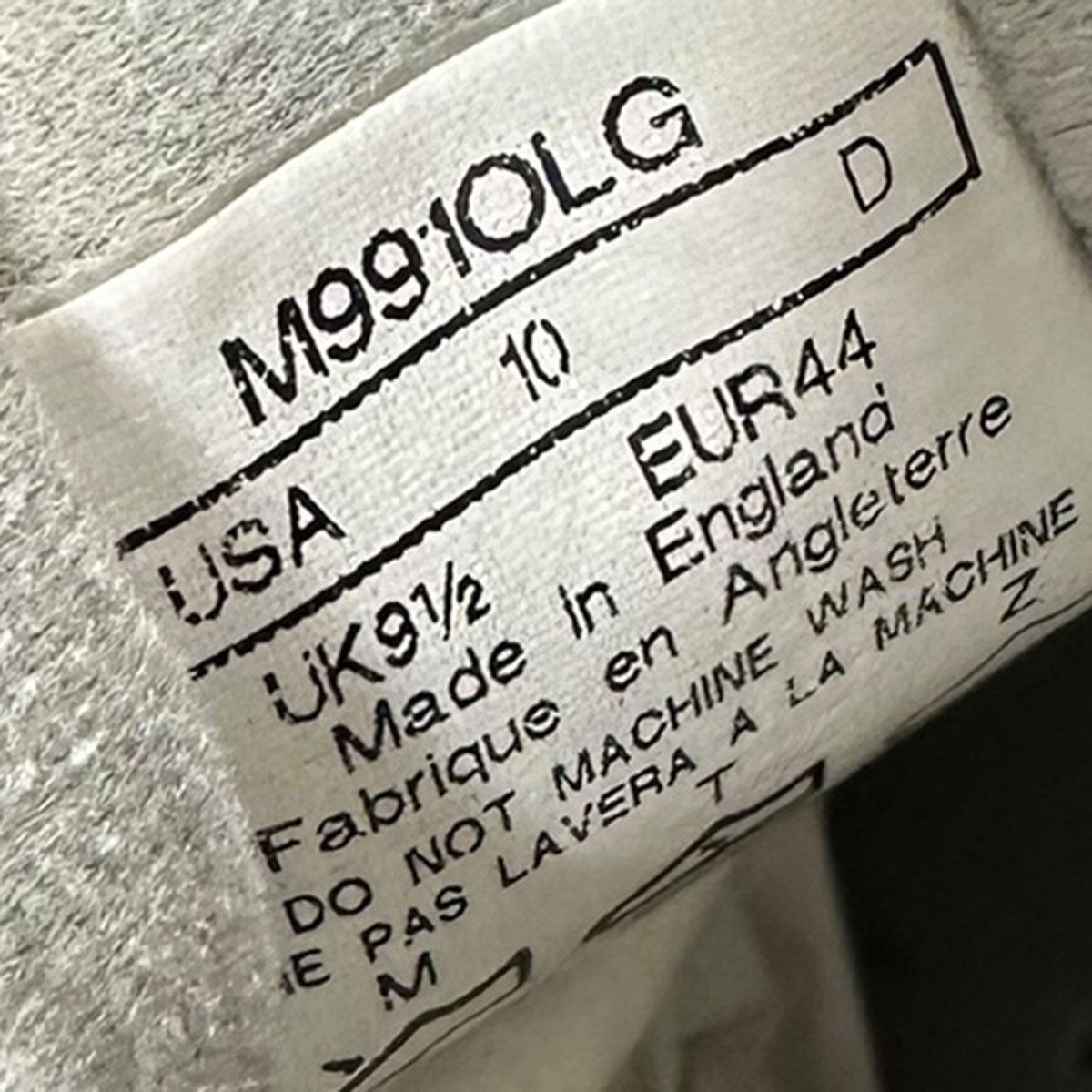 NEW BALANCE M991OLGスニーカー 古着・中古-7枚目のアイテム画像