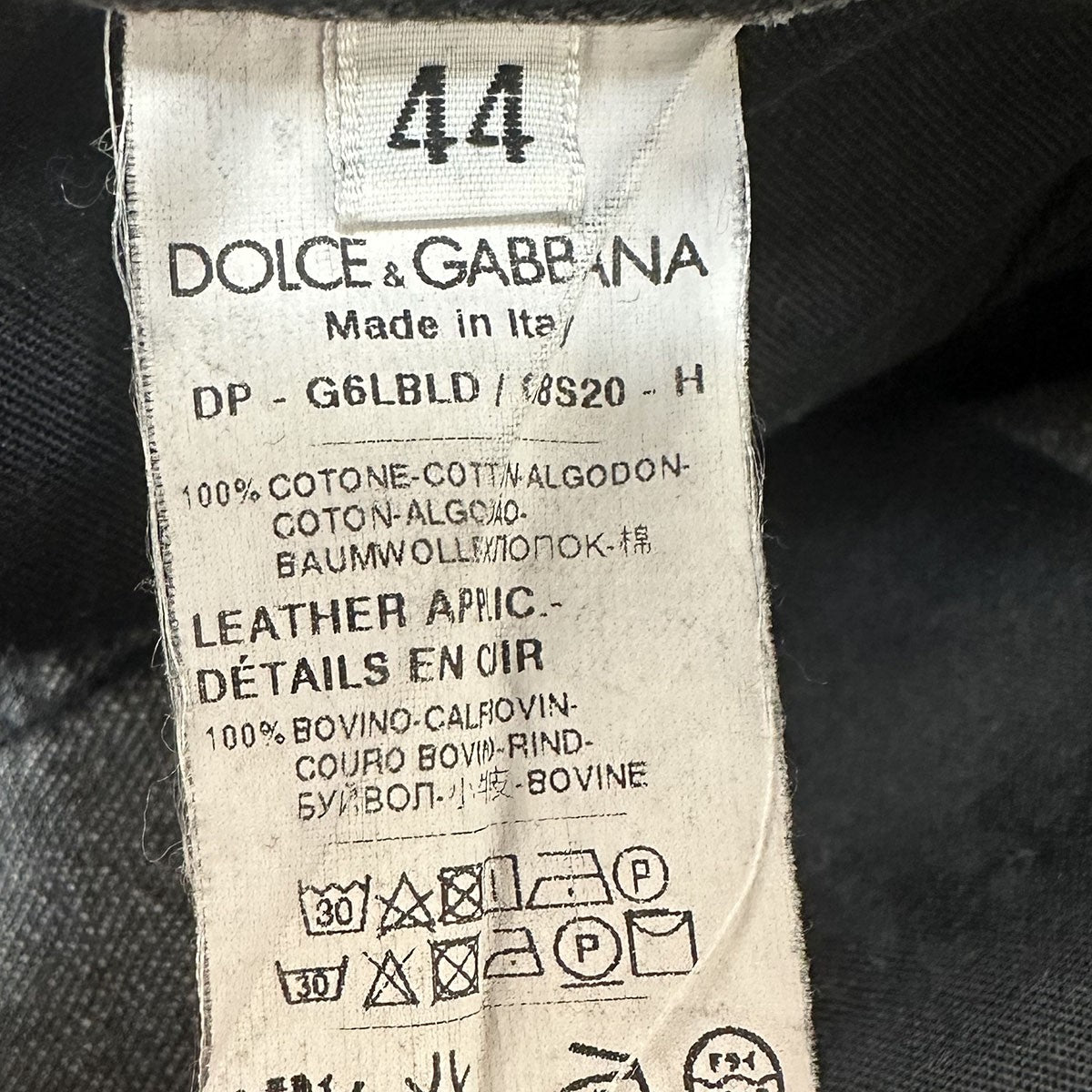 DOLCE ＆ GABBANA 14GOLD デニムパンツG6LBLD/G8S20 古着・中古-6枚目のアイテム画像