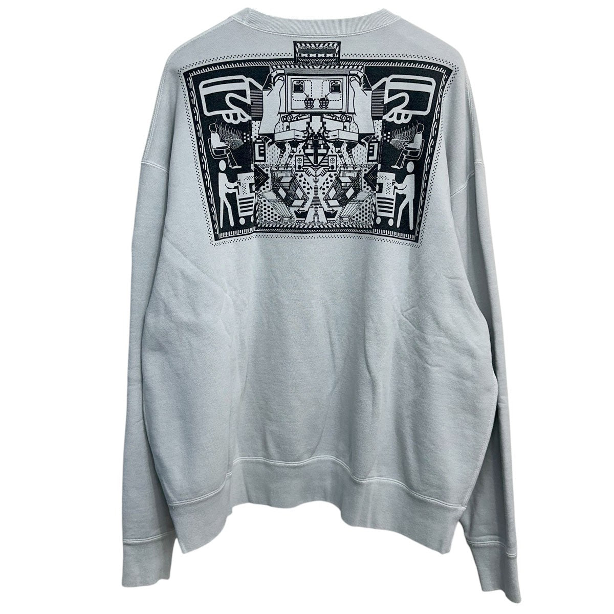 MD OPERATIONS CREW NECKグラフィックプリントクルーネックTシャツ