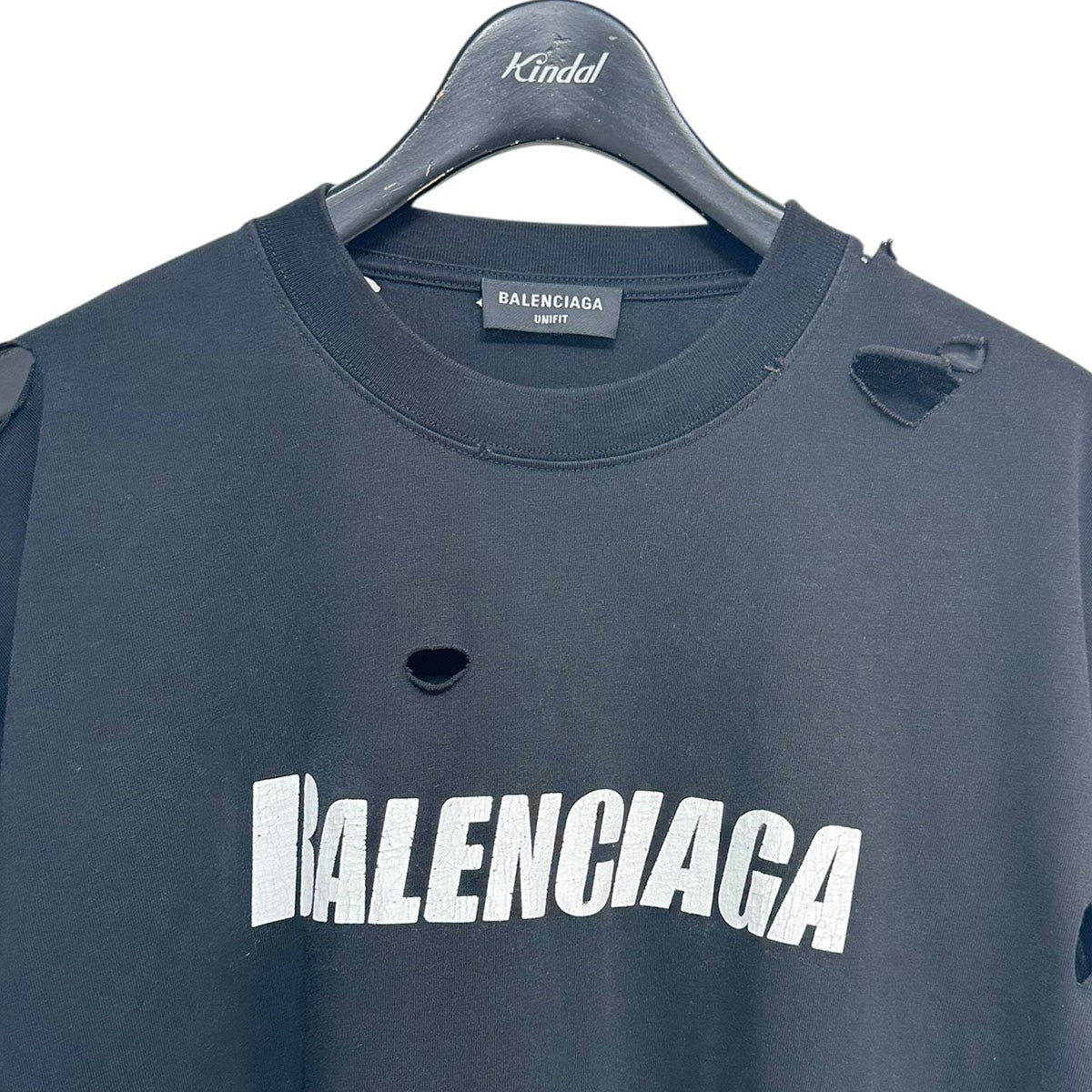 デストロイ加工Tシャツ651795
