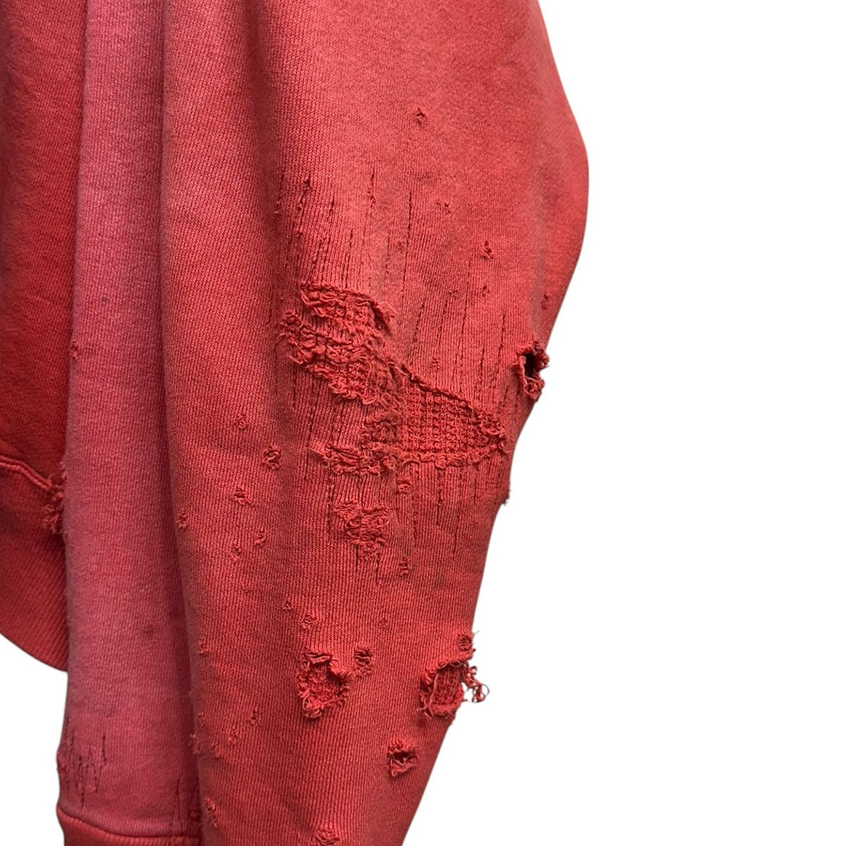 24AWDOUBLE FACE HOODIEダメージ加工ダブルフェイスフーディーRE-CO-RE-00-00-284