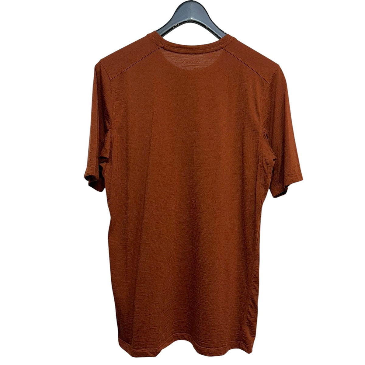 IONIA MERINO WOOL ARC’WORD LOGO SS MウールブレエンドロゴプリントTシャツX000007733