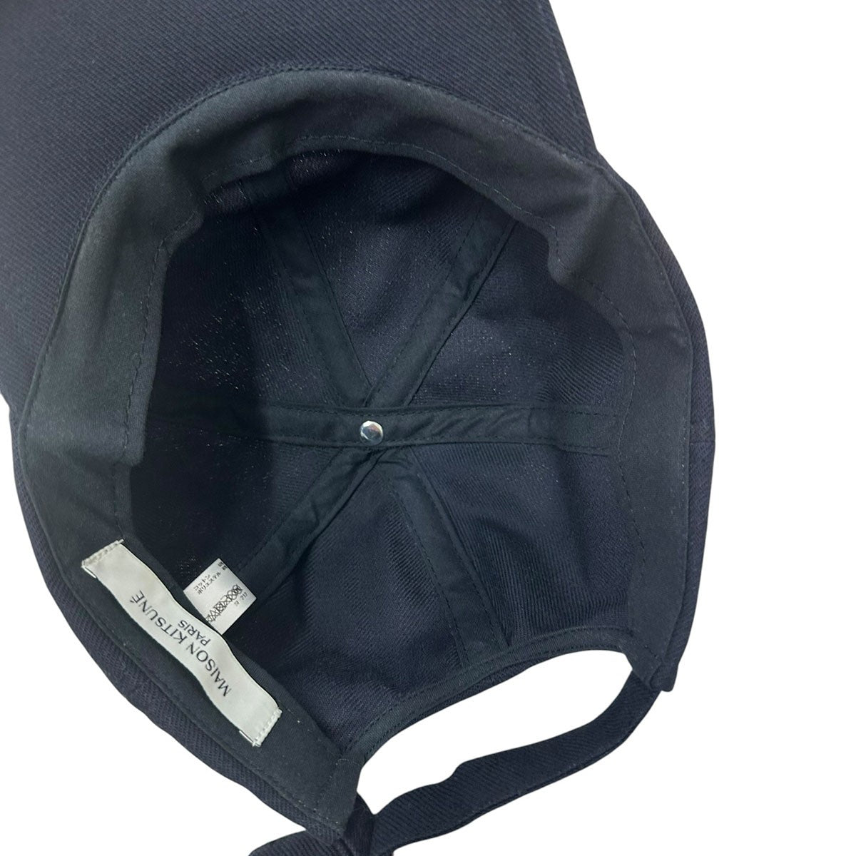 MAISON KITSUNE トリコロールフォックスキャップ 古着・中古-5枚目のアイテム画像