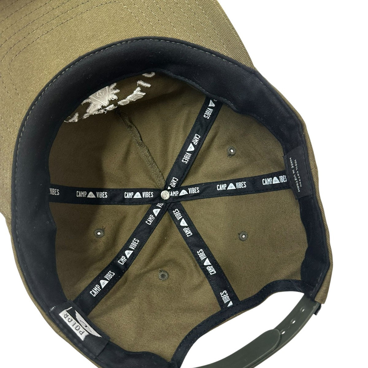 POLeR PYECH DIVISION CAPロゴ刺繍キャップ 古着・中古-5枚目のアイテム画像