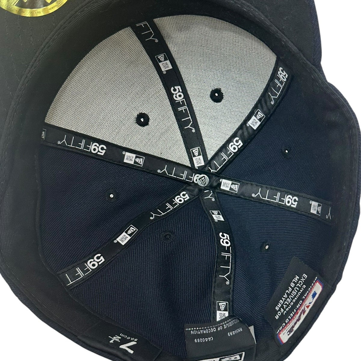 New Era ニューヨークヤンキース59FIFTYベースボールキャップ 古着・中古-5枚目のアイテム画像