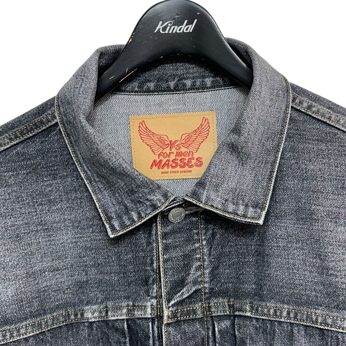 26SSDENIM JACKET H．WASH BLACKデニムジャケットMK-Y96-057
